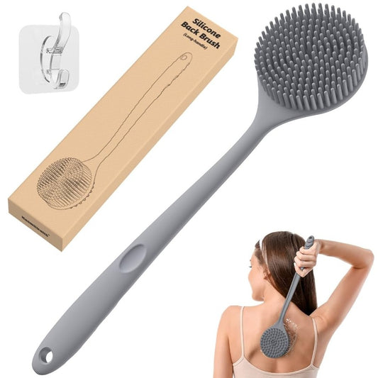 Silicone Long Handle Bath Brush